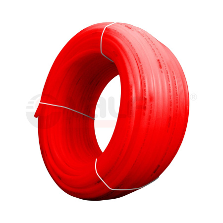 Труба из сшитого полиэтилена VALFEX PE-RT 16x2.0 красный (160 м.)
